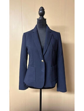 Size 4 – Banana Republic Navy Blazer | Classic